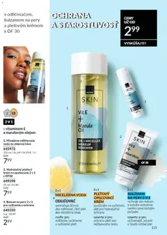 Avon leták platný od 01.07.2026 | Strana: 118 | Produkty: Odličovač, Krém, Voda