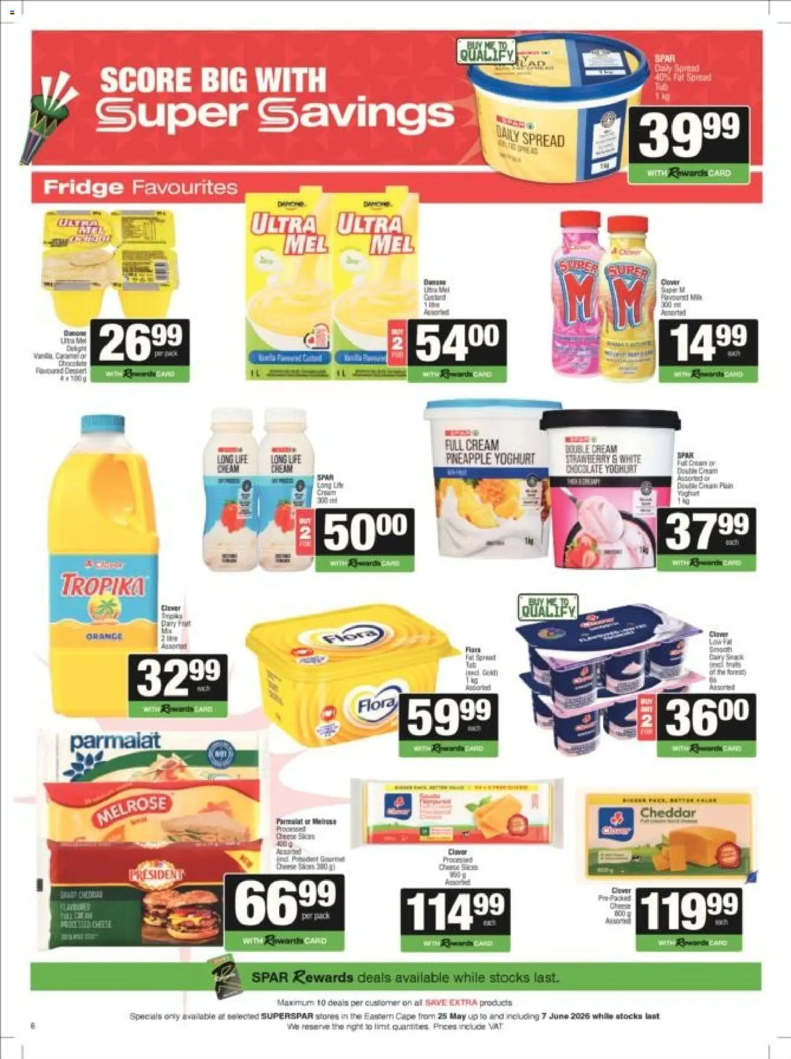 New Superspar catalogue – valid from 25.05.2026 | Page: 3 | Products: Yoghurt, Fridge, Chocolate, Pineapple