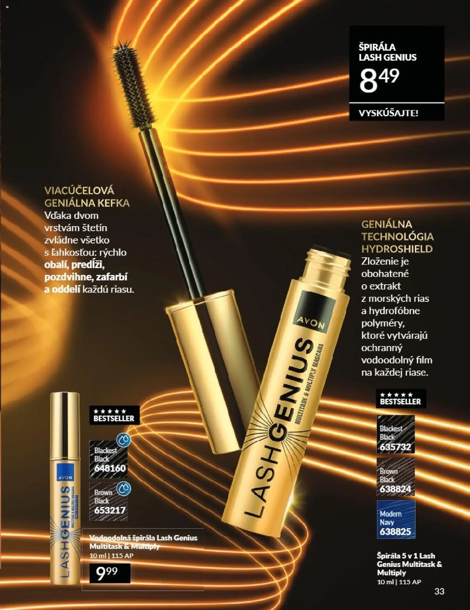 Nové Avon akcie – leták je platný od 01.08.2026 | Strana: 33