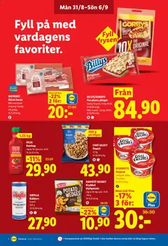 Lidl erbjudanden - Förhandsvisning av reklamblad från butik Lidl aktuell från 31/08/2026 | Sida: 6