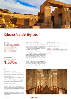 Vista previa Halcón Viajes Egipto válido desde el 01.07.2025 | Página: 74 | Productos: Navegación