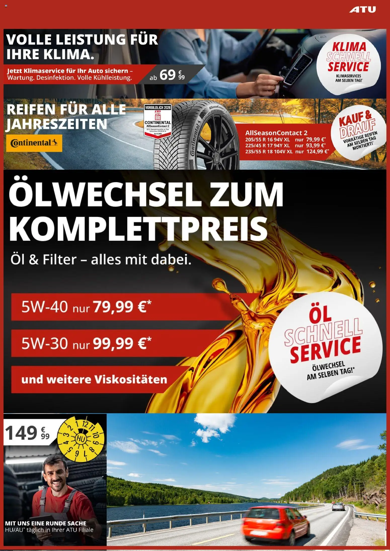 ATU Prospekt – gültig ab 01.09.2026 | Seite: 4 | Produkte: Öl