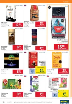 Metro leták platný od 20.05.2026 | Strana: 25 | Produkty: Káva, Popradská káva, Nescafé Gold, Zrnková káva