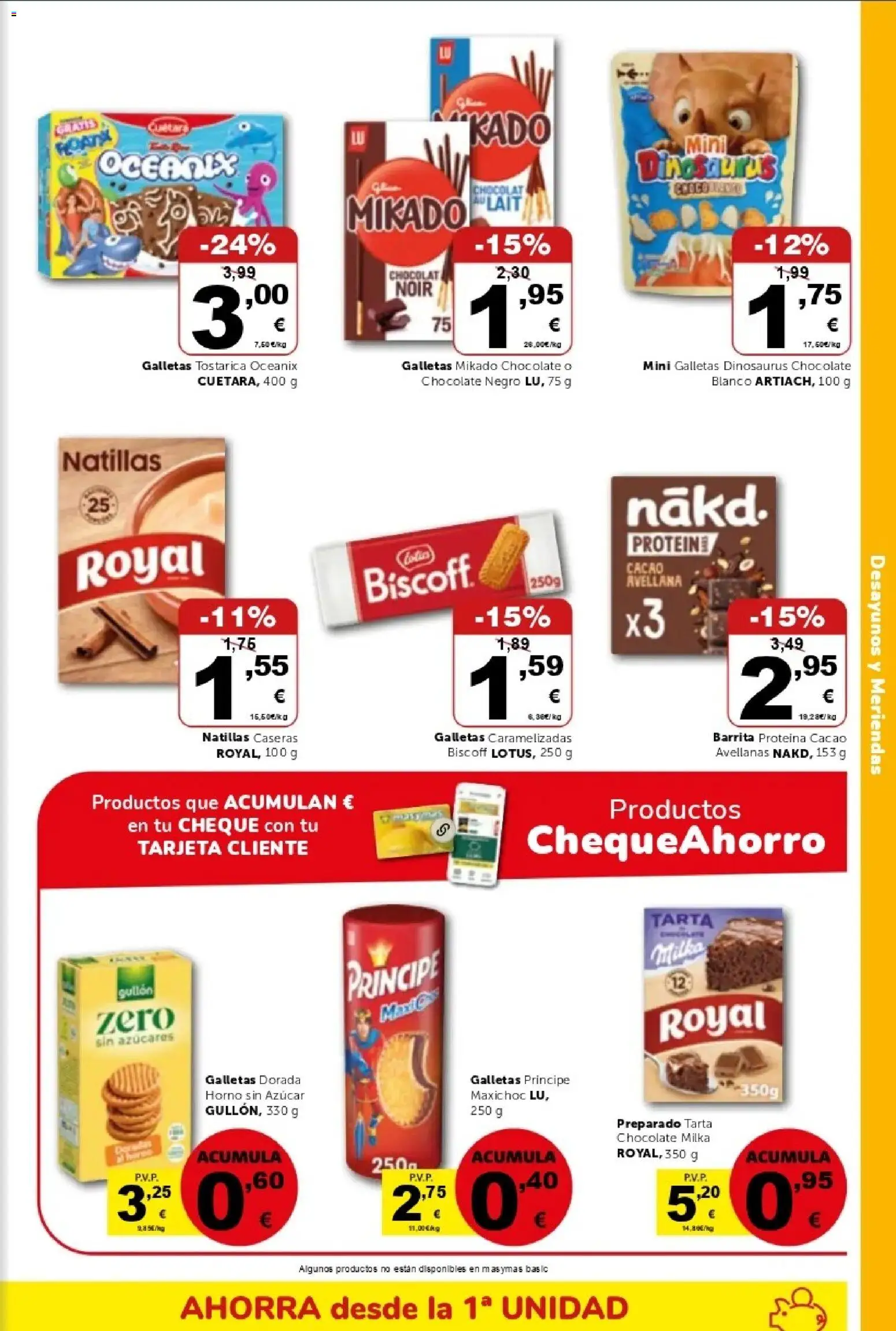 Masymas folleto │ válido desde el 16/10/2026 | Página: 11 | Productos: Tarta, Chocolate, Galletas, Cacao