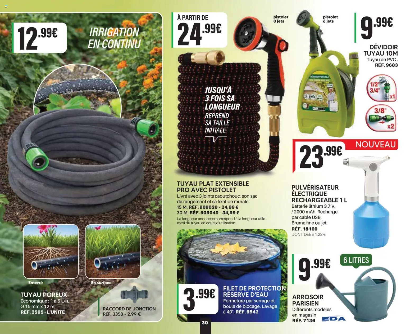 {H1} | Page: 30 | Produits: Pulvérisateur, Câble, Filet de protection, Livre