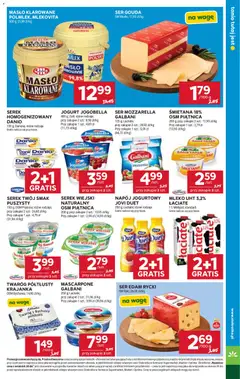 Pogląd oferty "Stokrotka gazetka" - ważna od 11.06.2026 | Strona: 23 | Produkty: Serek homogenizowany, Mascarpone, Ser, Jogurt