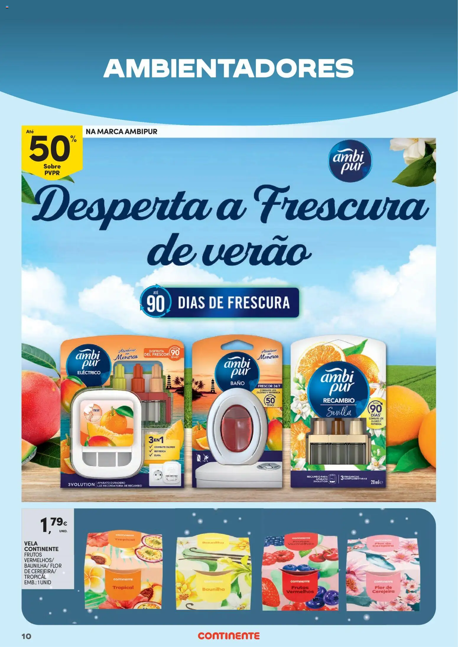 Continente - Limpeza do Lar │ válido de 01/09/2026 | Página: 10 | Produtos: Baunilha