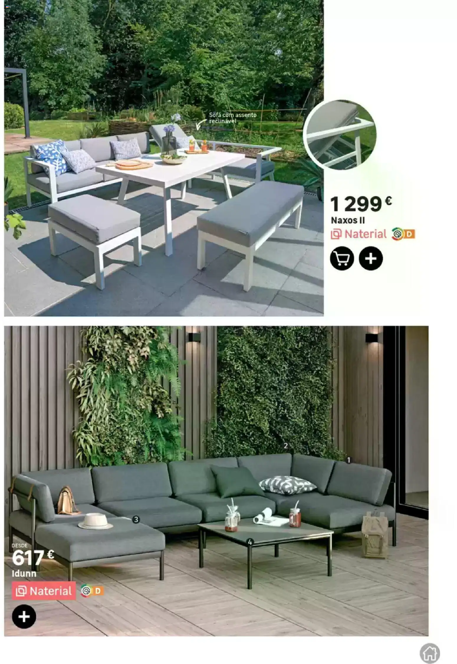 Leroy Merlin Catálogo Jardim │ válido de 12.03.2026 | Página: 29 | Produtos: Sofá