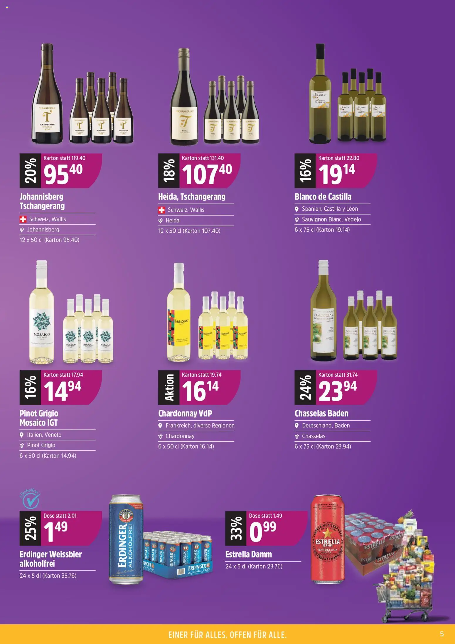TopCC aktionen Viel Carry Wenig Cash – gültig ab 17.08.2026 | Seite: 5 | Produkte: Weißbier