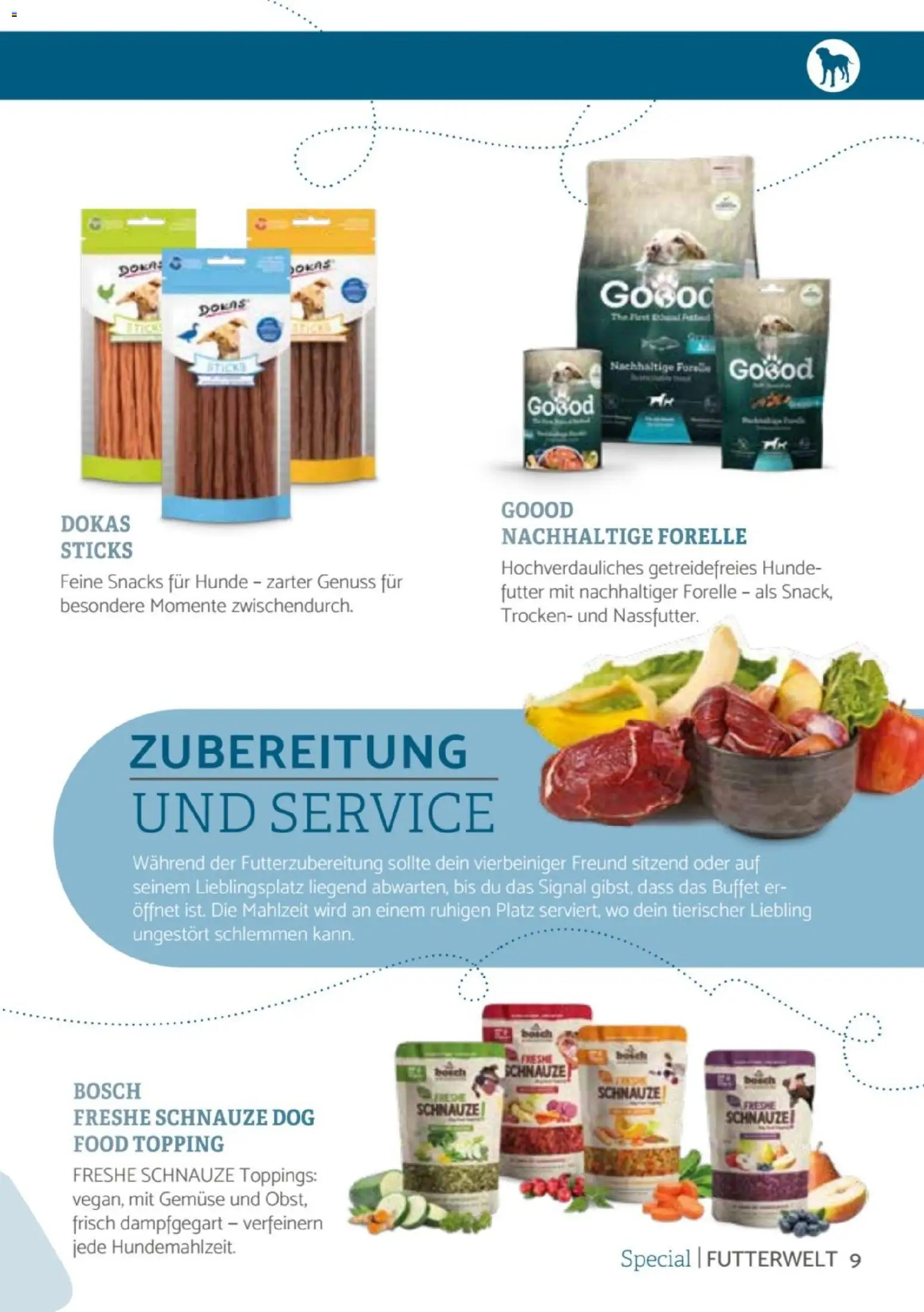 zookauf Heimtier Journal Special – gültig ab 01.08.2026 | Seite: 9 | Produkte: Bosch, Gemüse