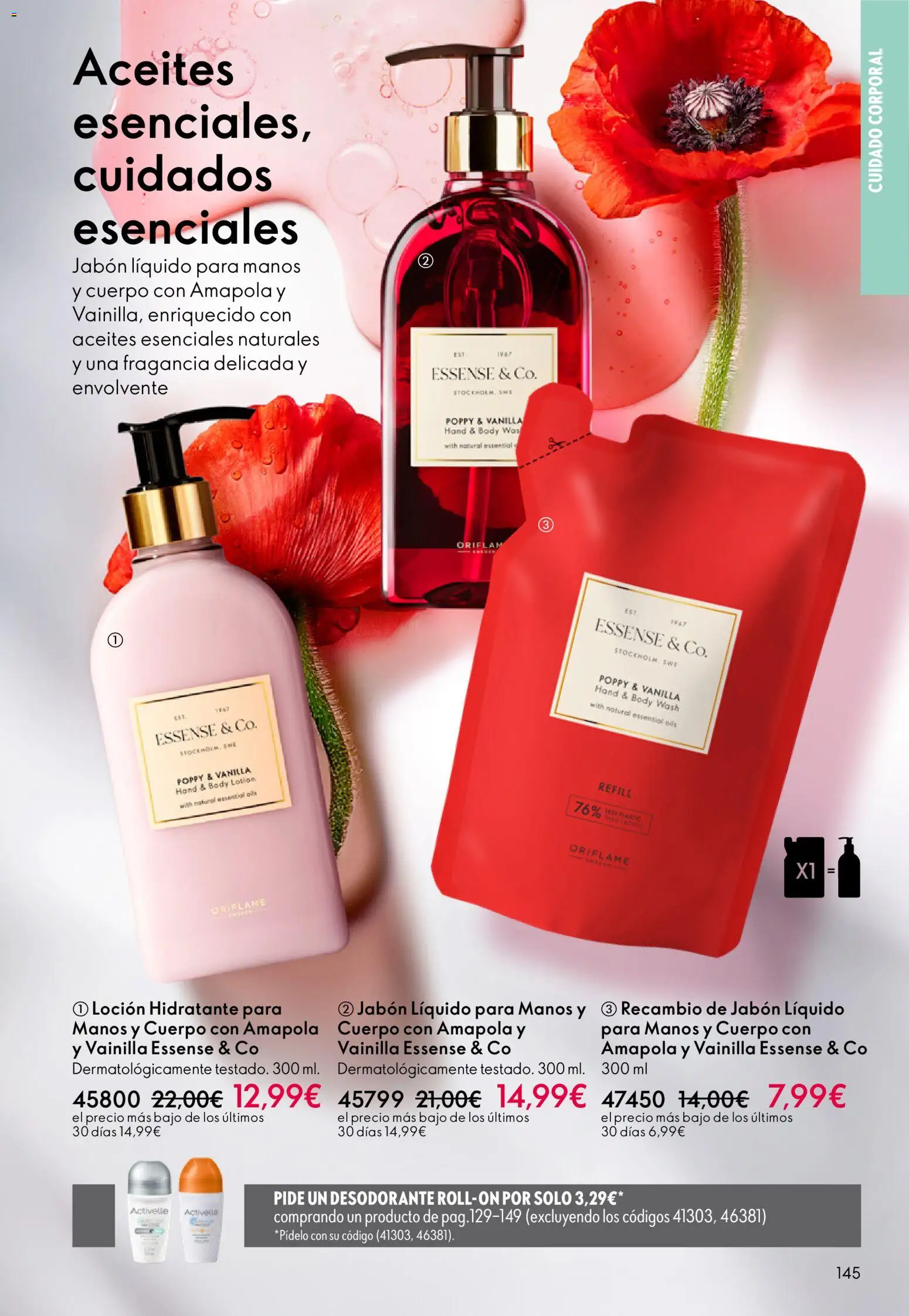 Oriflame - Catálogo Campaña 4 │ válido desde el 11.03.2026 | Página: 145 | Productos: Fragancia, Jabón, Desodorante, Body