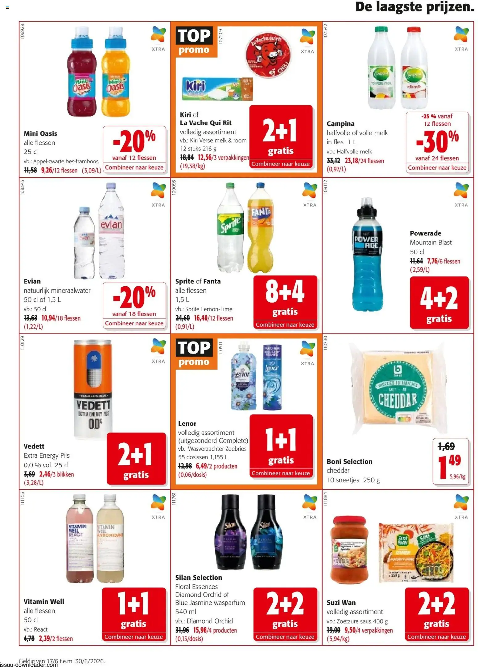{H1} | Pagina: 18 | Producten: Fles, Room, Saus, Mineraalwater