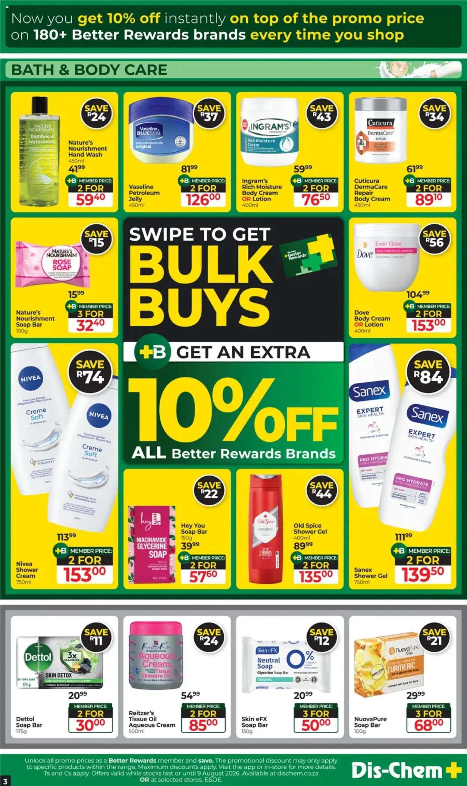New Dis-Chem catalogue – valid from 14/07/2026 | Page: 3