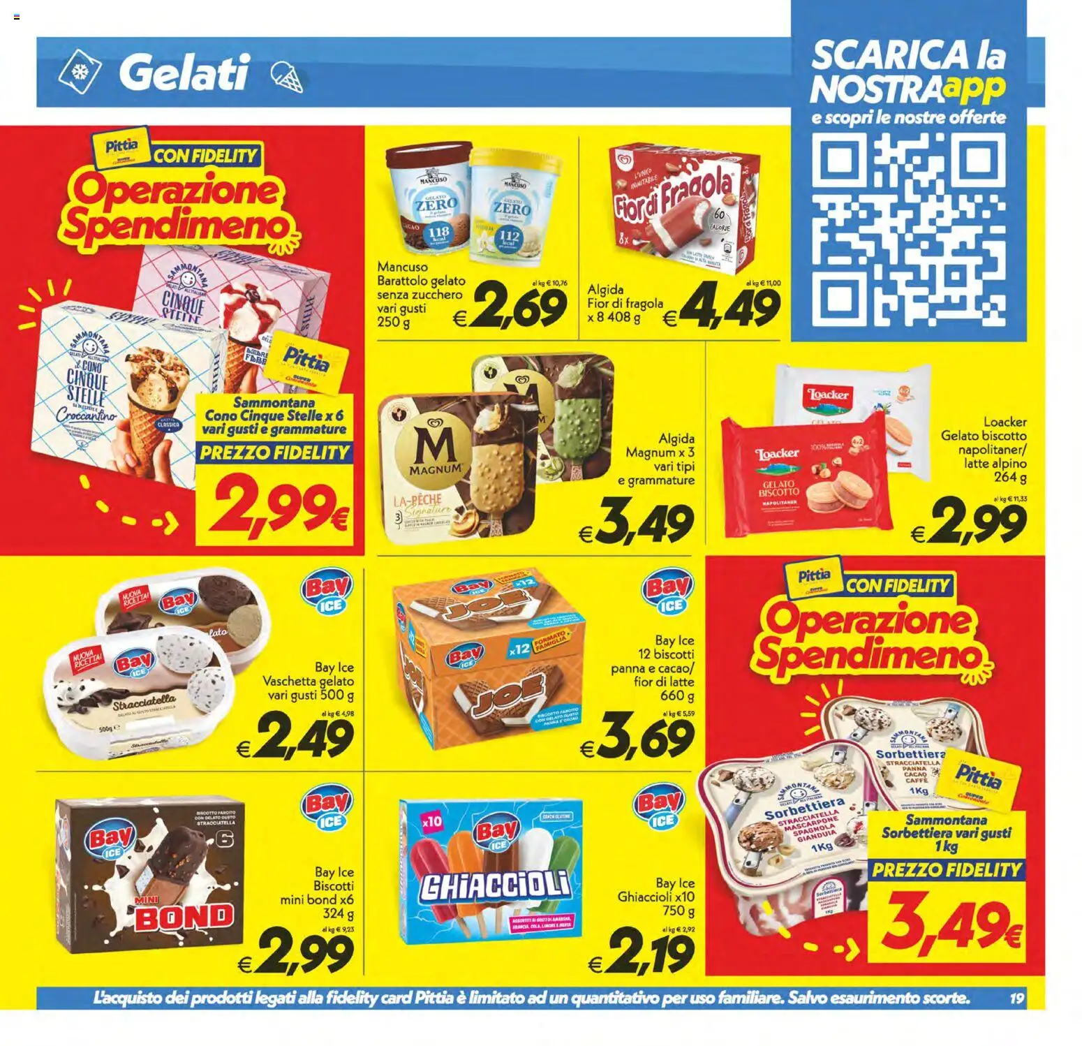 Volantino SuperConveniente del 19.05.2026 | Pagina: 19 | Prodotti: Caffè, Gelato, Menta, Stracciatella