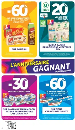 U Express - Prévisualisation de U Express - Anniversaire gagnant des Magasins U valide à partir de 15/09/2026 | Page: 4