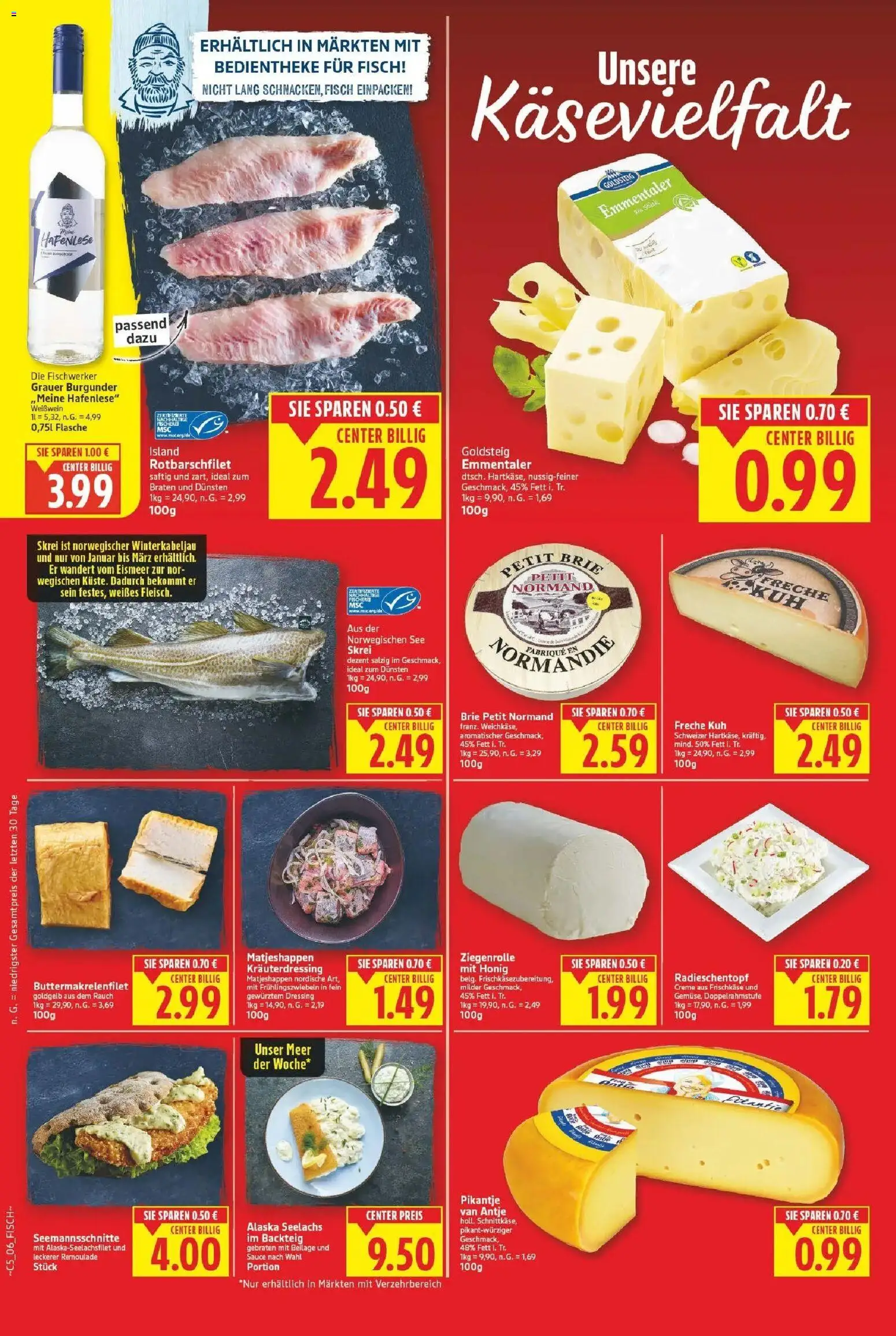E center Prospekt Minden	 – gültig ab 10.05.2026 | Seite: 6 | Produkte: Weißwein, Dressing, Creme, Frischkase