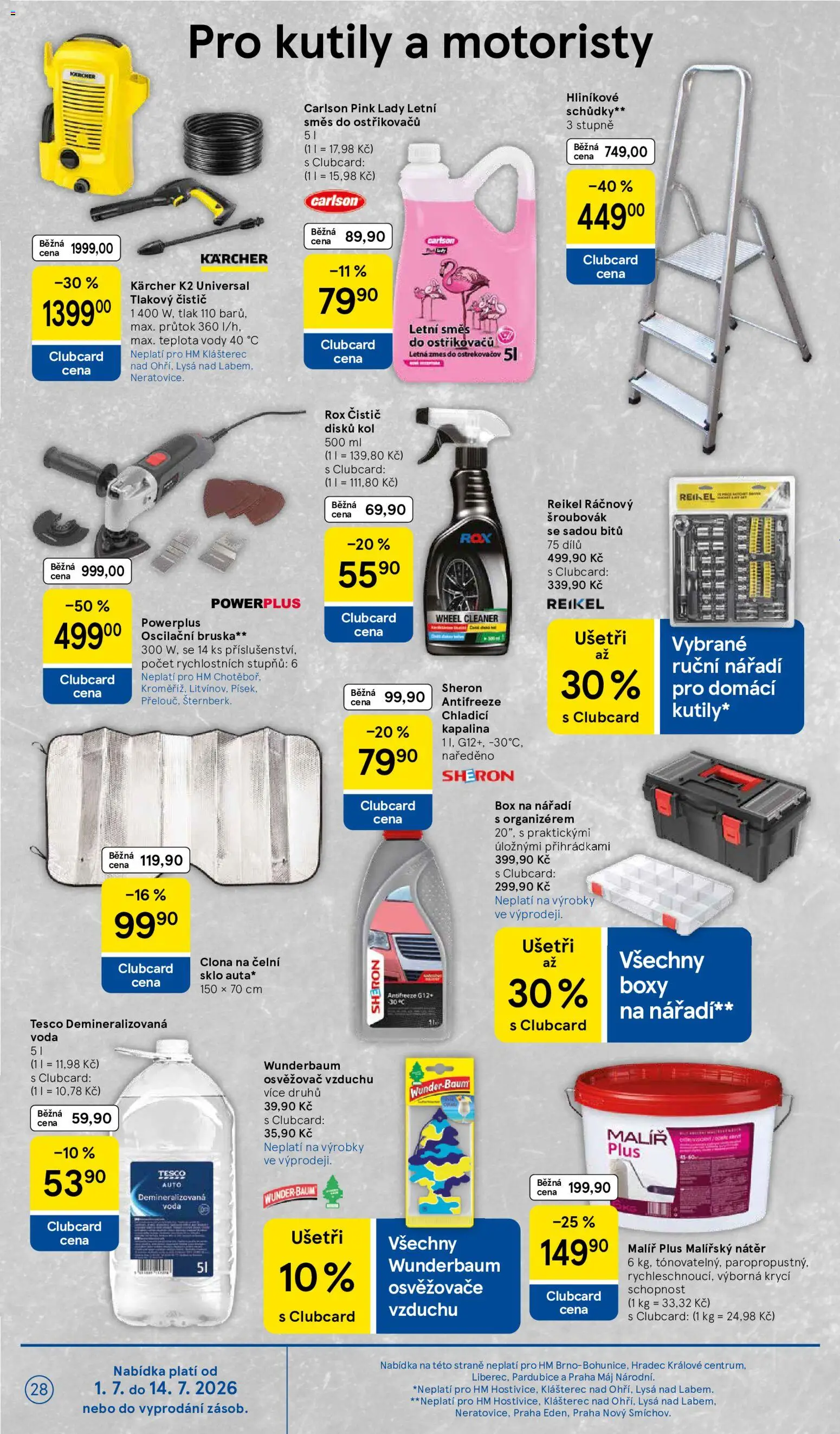 Tesco leták - Hypermarket od 01.07.2026 | Strana: 28