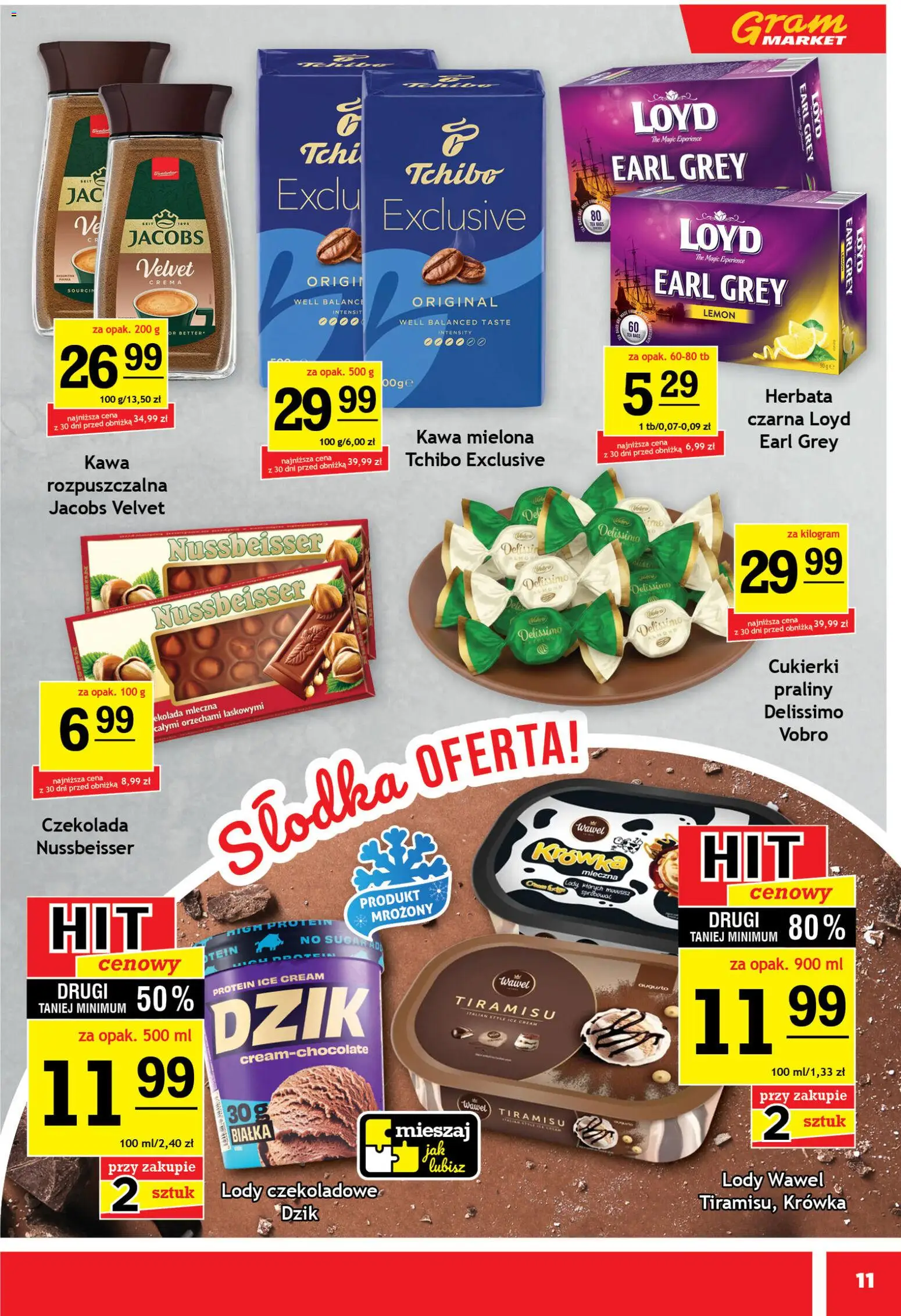 Gram Market gazetka od 20.05.2026 | Strona: 11 | Produkty: Krowka, Tiramisu, Czekolada, Cukierki