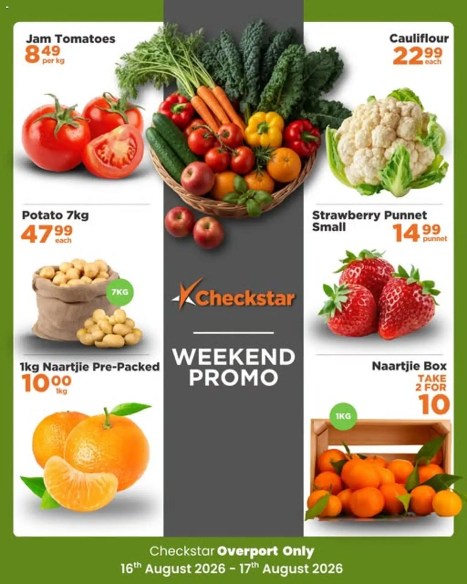 New Check Star catalogue – valid from 16/08/2026 | Page: 1 | Products: Jam, Box, Tomatoes