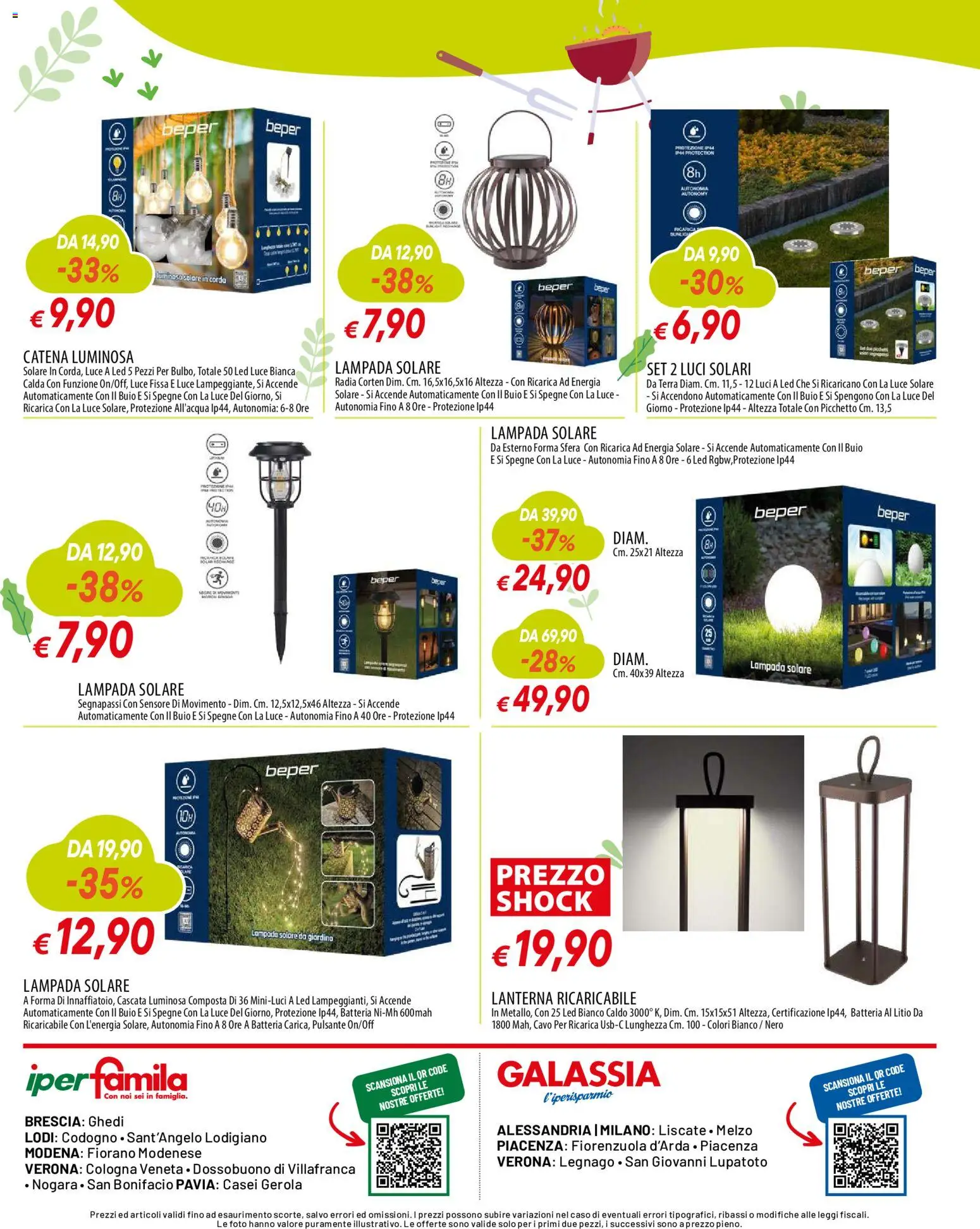 Volantino Galassia del 23.04.2026 | Pagina: 16 | Prodotti: Cavo, Batteria, Lampada, Terra
