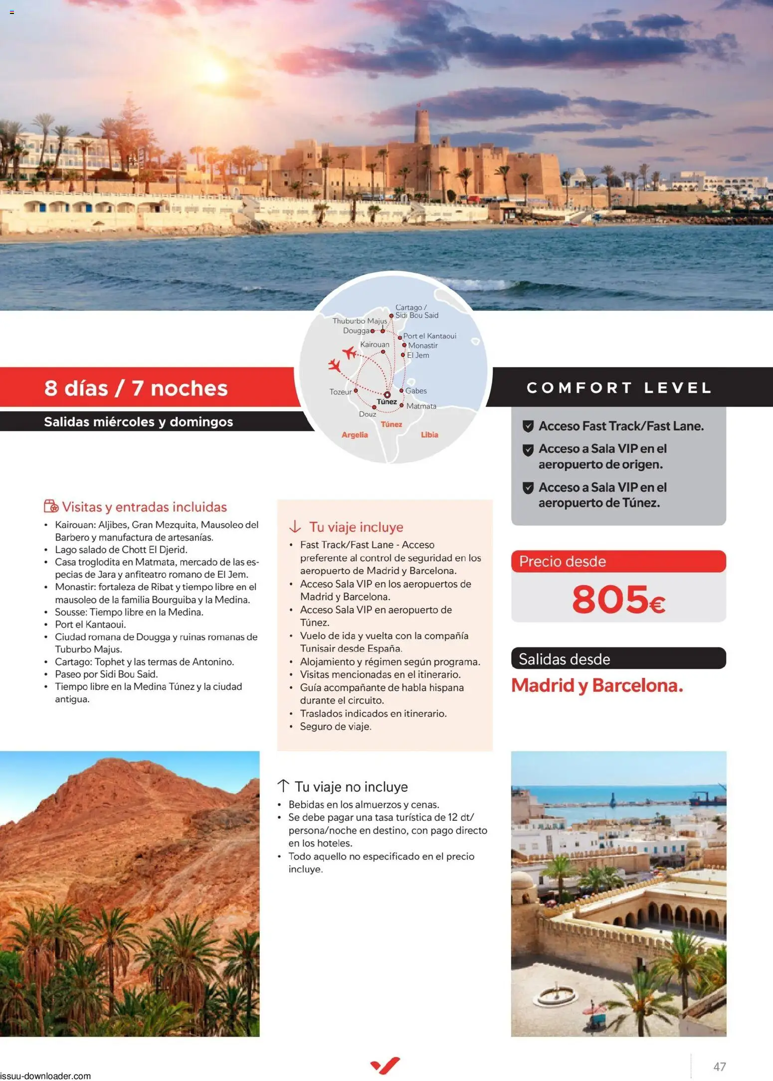 Halcón Viajes Túnez │ válido desde el 08/07/2026 | Página: 47