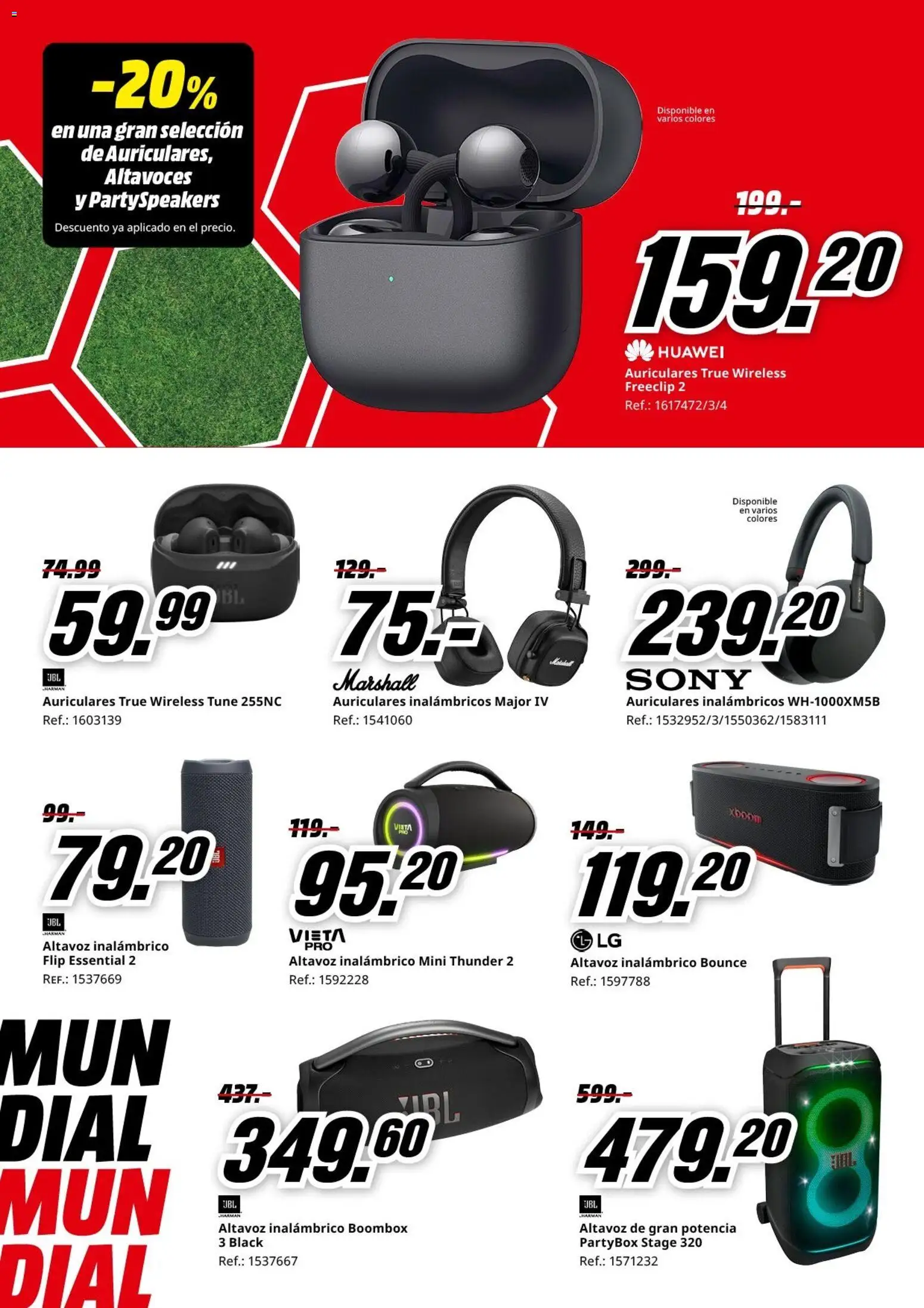 Media Markt folleto │ válido desde el 05.06.2026 | Página: 17 | Productos: Altavoces, Auriculares, Altavoz
