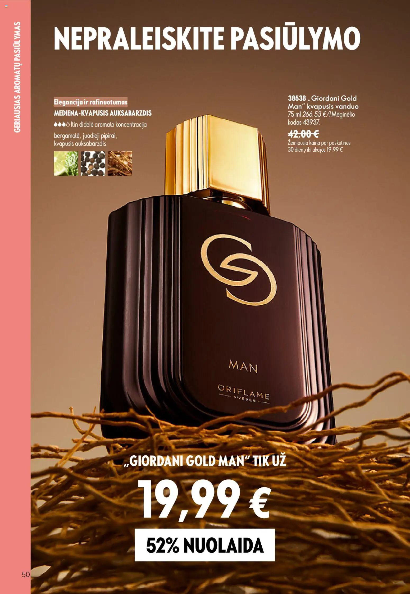 Oriflame akcijos nuo 24.06.2026 | Puslapis: 50 | Prekių: Kvapusis vanduo