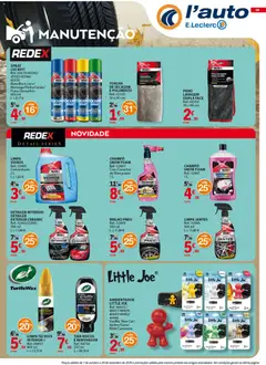 Pré-visualização E.Leclerc Folheto Auto válido de 07/10/2026 | Página: 5 | Produtos: Champô, Ambientador, Mangueira, Pneu