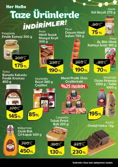 21.05.2026 tarihinden itibaren geçerli olan Onur Market kataloğu önizlemesi | Sayfa: 3